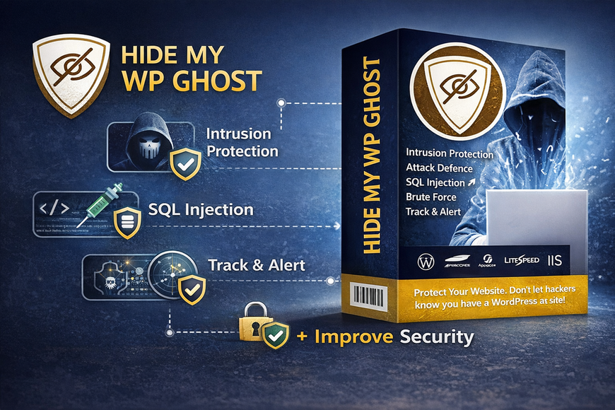 Hide My WP Ghost – Ultimate WordPress Security Plugin